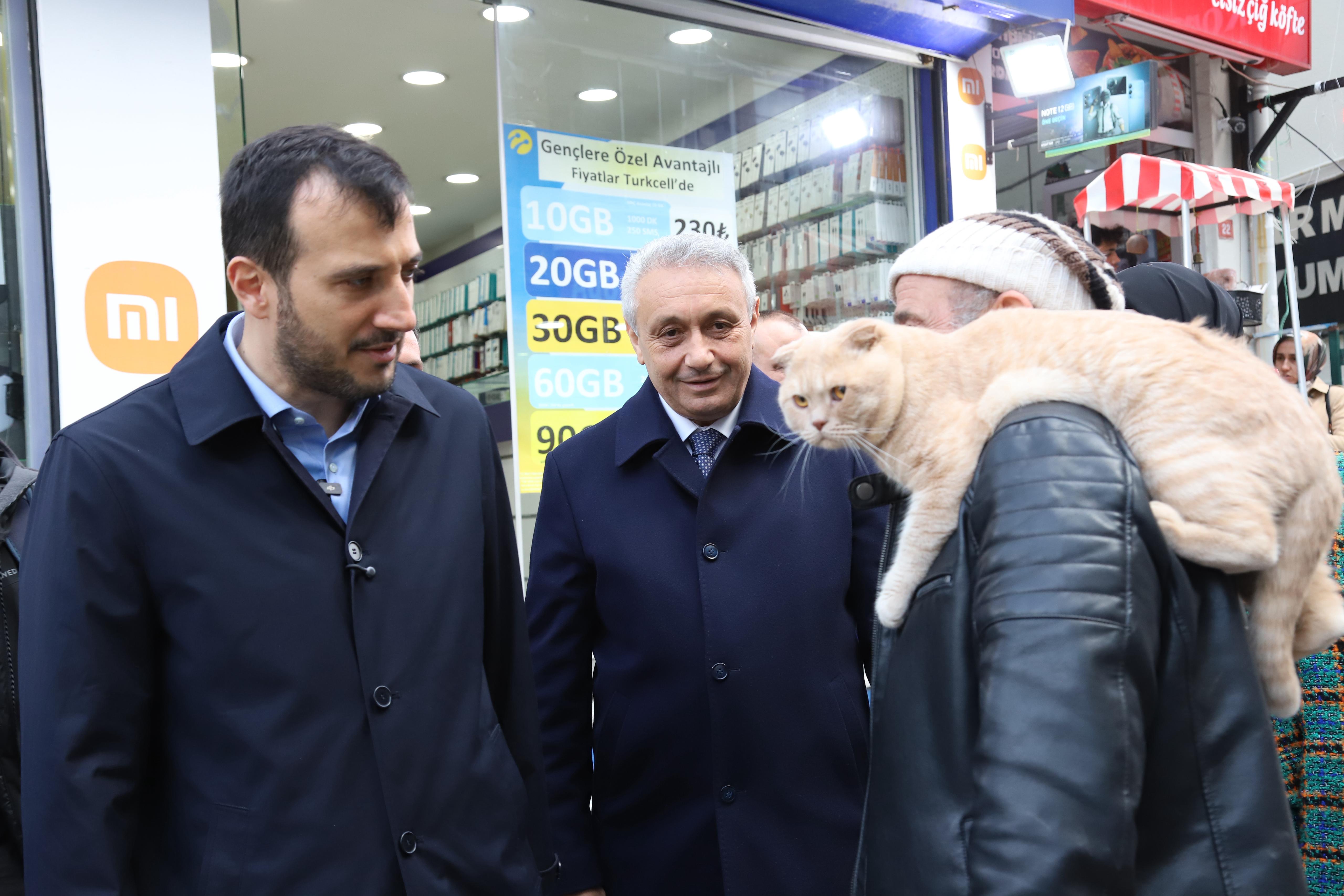 ÖNCE ESNAF ZİYARETİ, SONRA DANIŞMA MECLİSİ