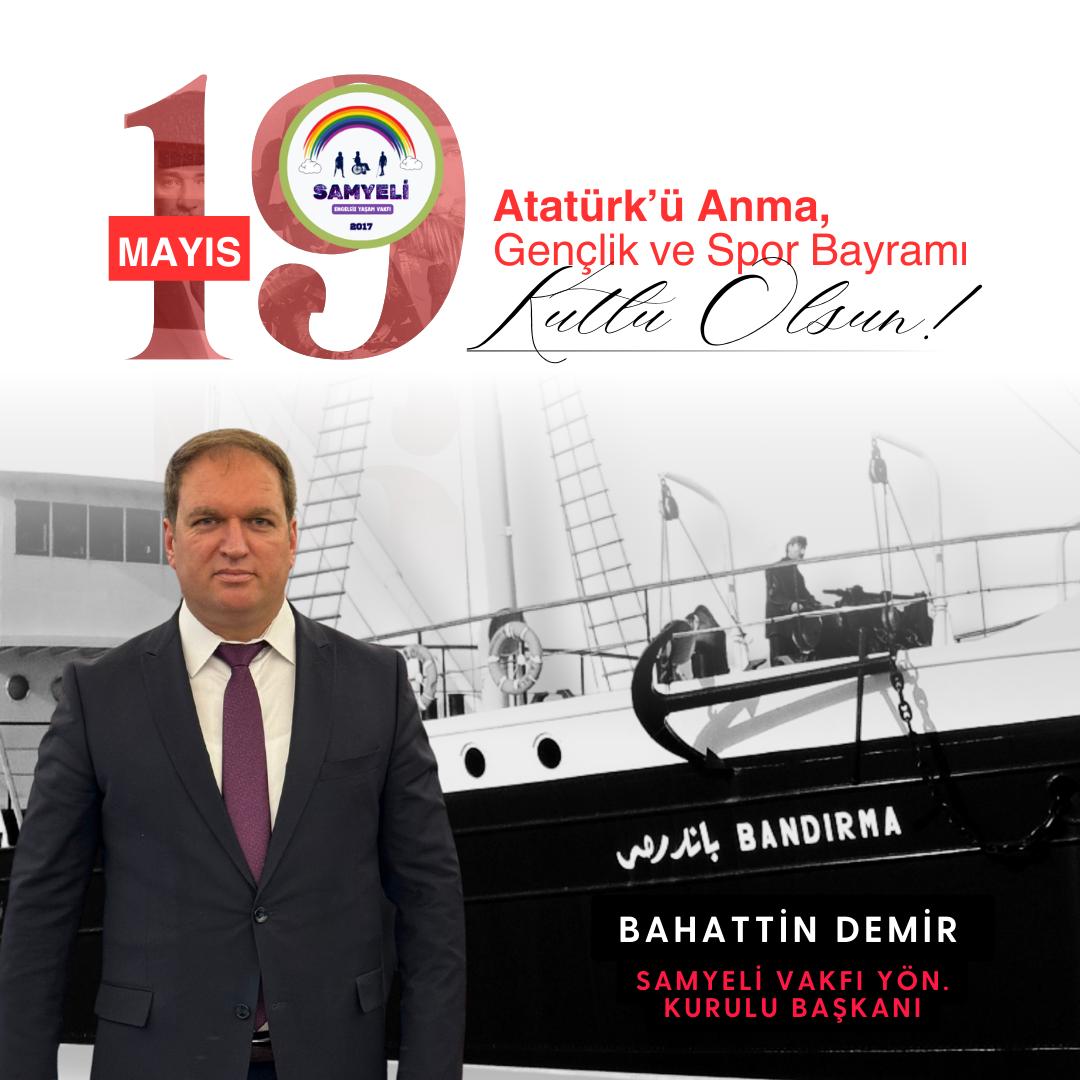 BAHATTİN DEMİR- 19 MAYIS KUTLAMA İLANI
