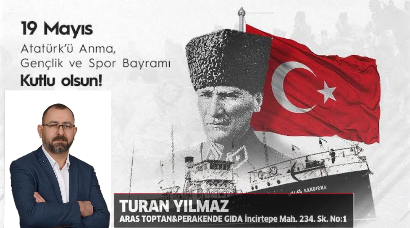 TURAN YILMAZ- 19 MAYIS KUTLAMA İLANI