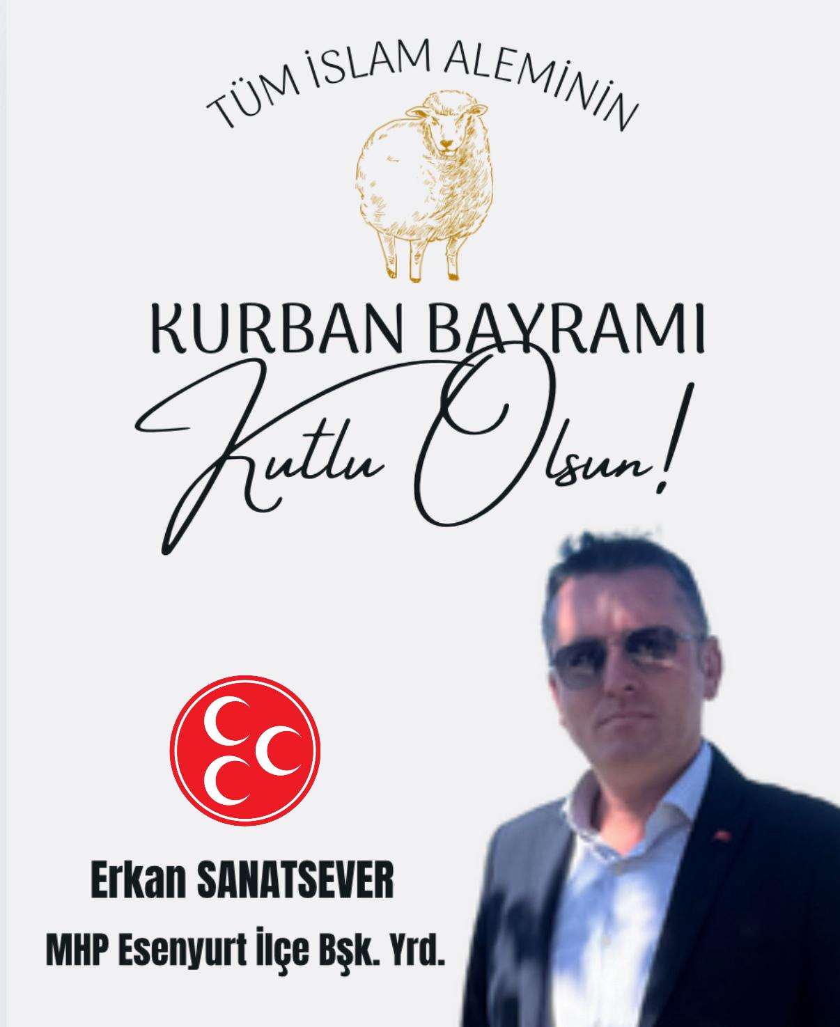 ERKAN SANATSEVER-KURBAN BAYRAMI KUTLAMA İLANI