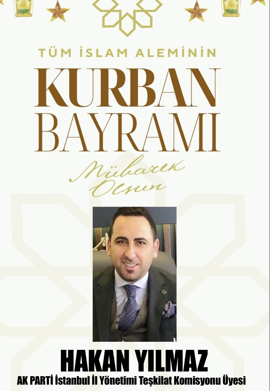 HAKAN YILMAZ-KURBAN BAYRAMI KUTLAMA İLANI