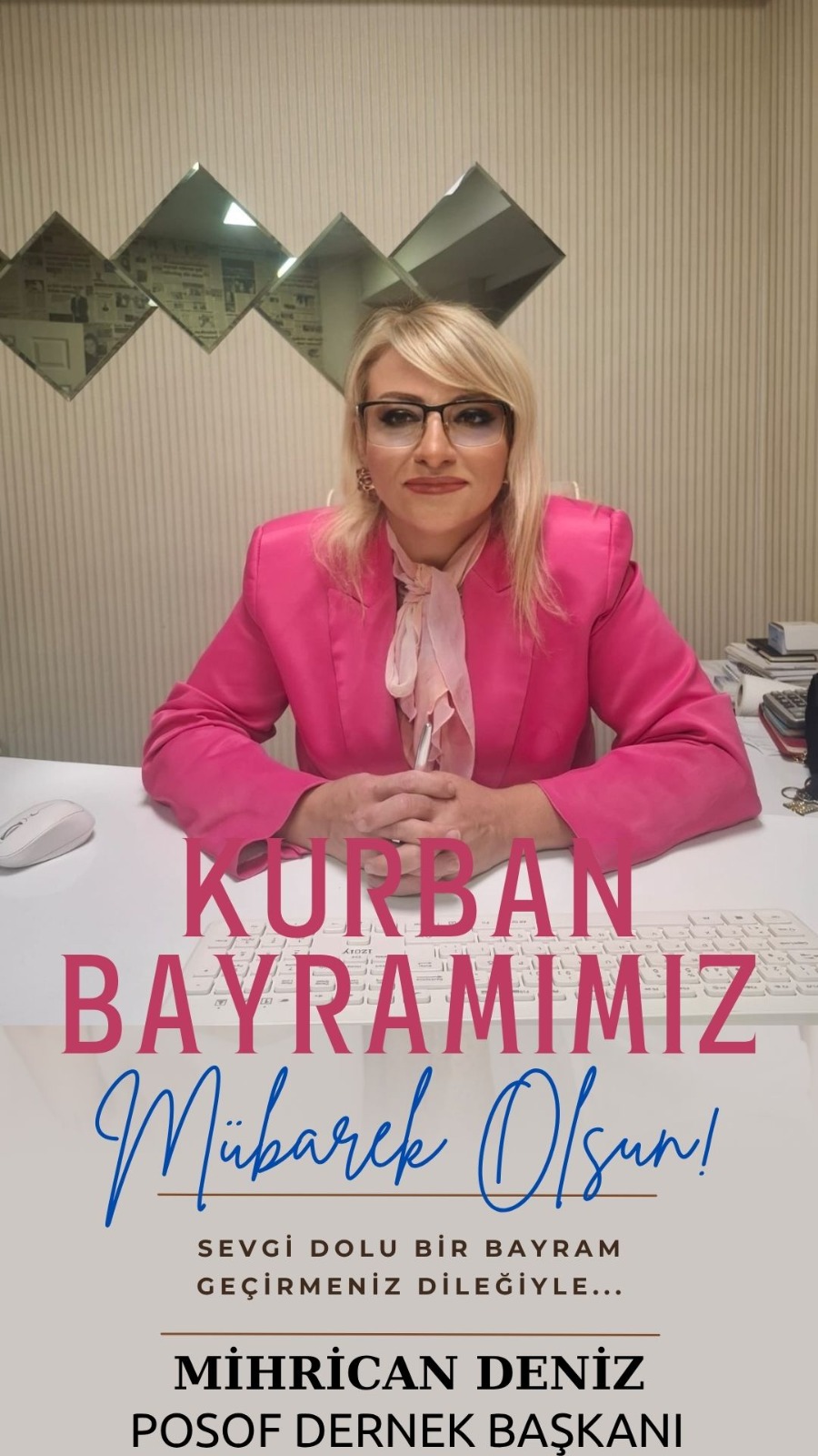 MİHRİCAN DENİZ-KURBAN BAYRAMI KUTLAMA İLANI