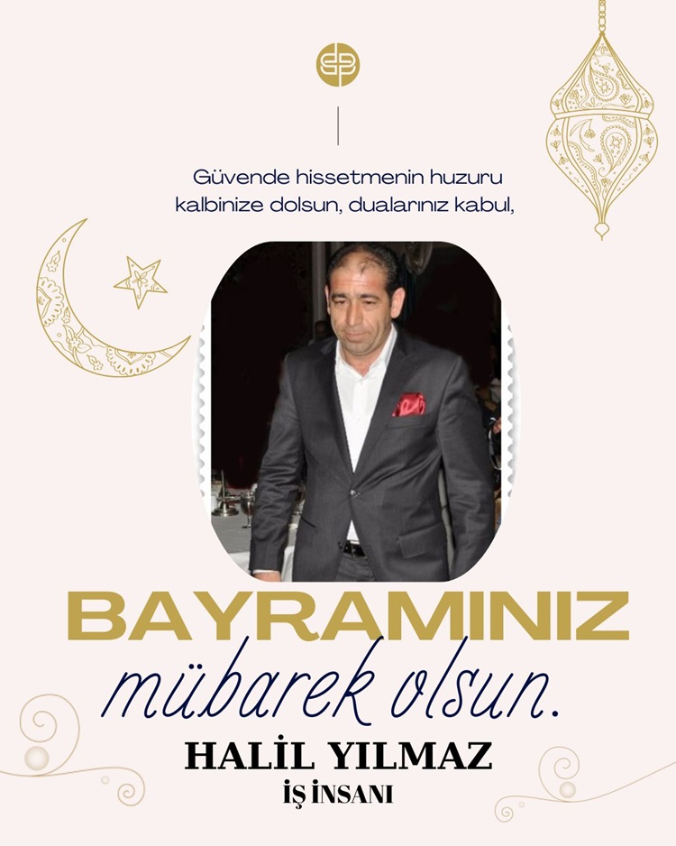 HALİL YILMAZ-KURBAN BAYRAMI KUTLAMA İLANI