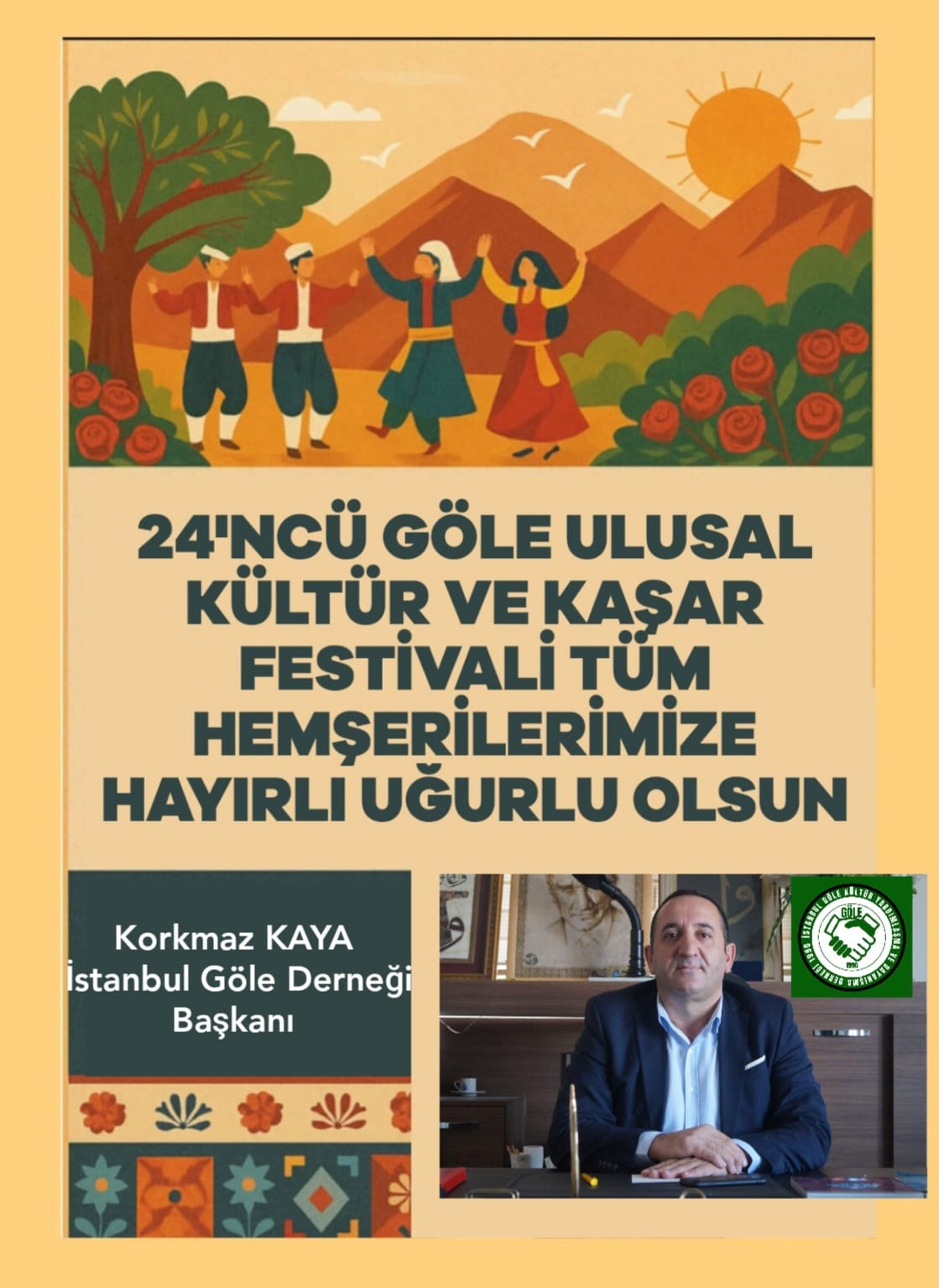 KORKMAZ KAYA- FESTİVAL MESAJI..