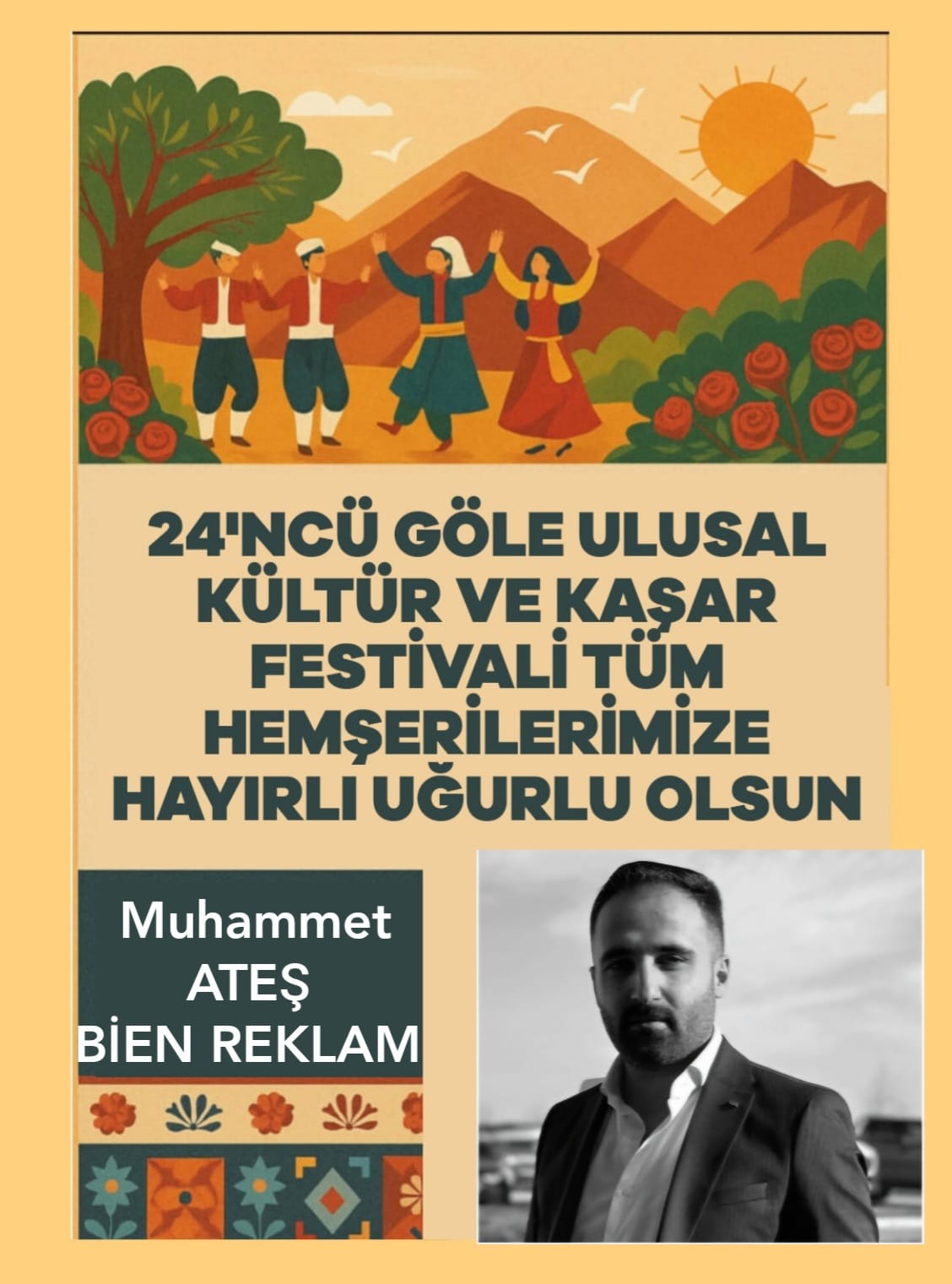 MUHAMMET ATEŞ-FESTİVAL MESAJI..