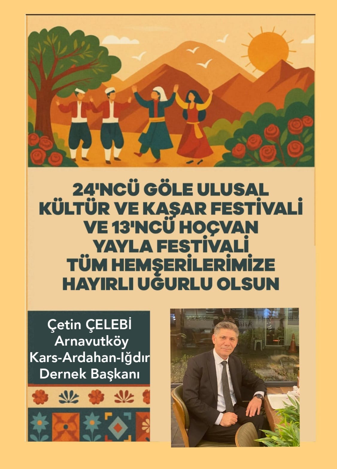 ÇETİ ÇELEBİ- FESTİVAL MESAJI..