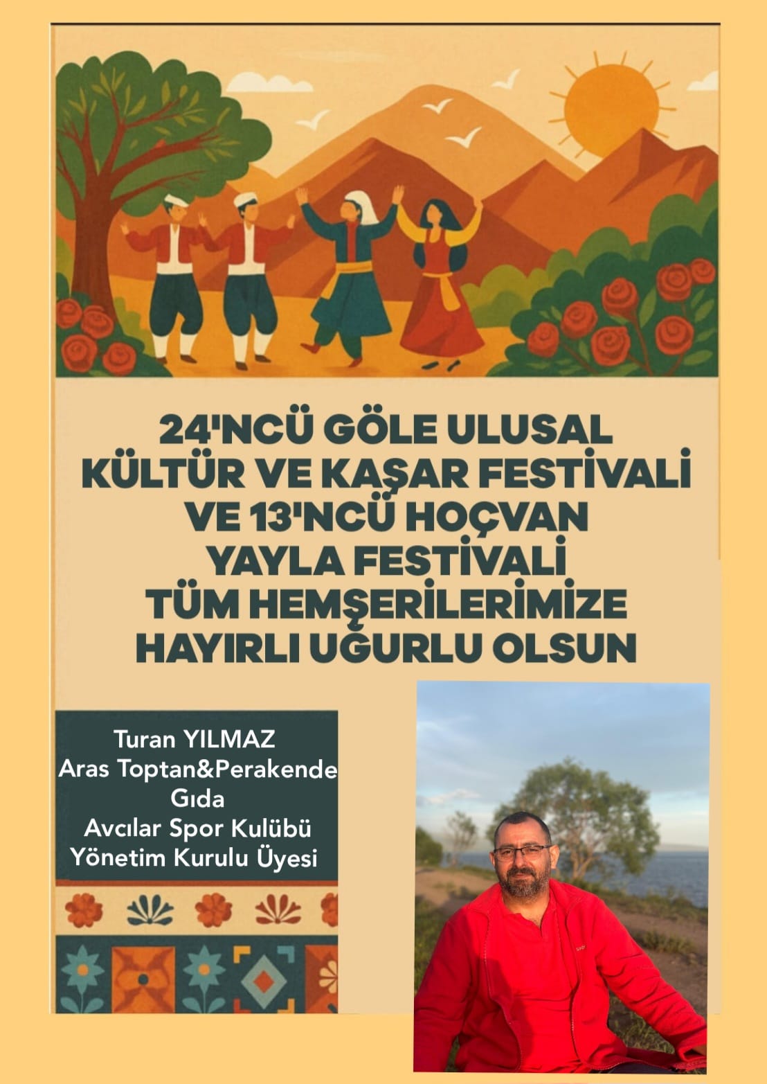TURAN YILMAZ- FESTİVAL MESAJI..