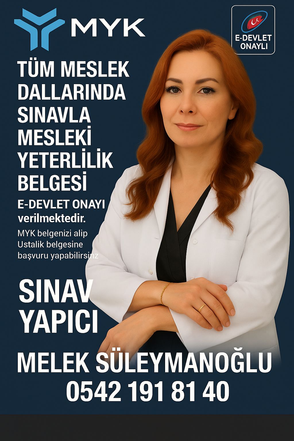 MYK Uzmanı Melek SÜLEYMANOĞLU