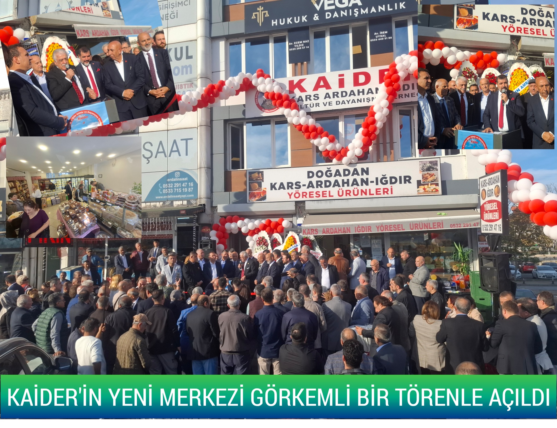 KAİDER’İN YENİ MERKEZİ GÖRKEMLİ BİR TÖRENLE AÇILDI